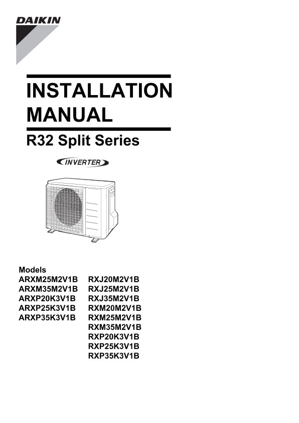 Daikin cassette installation manual