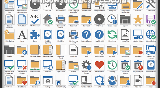 Icons for windows 7